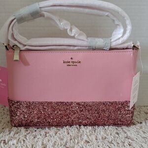 kate spade Pink Glitter-Bottom Shoulder Bag